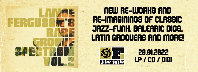 Lance Ferguson launches 'Rare Groove Spectrum Vol. 2' | WillWork4Funk